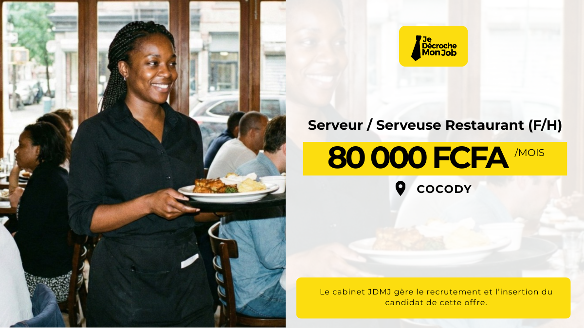 SERVEUR / SERVEUSE  RESTAURANT  (F/H)